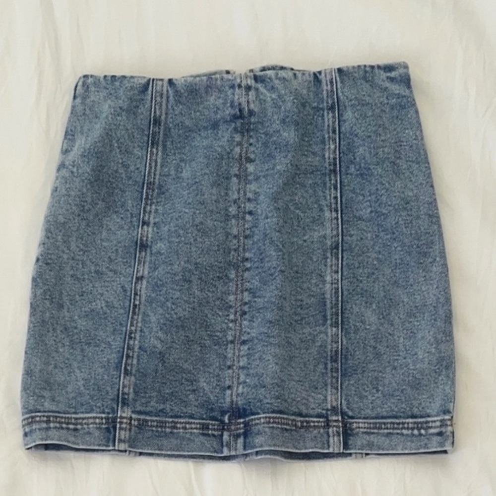 Denim jean skirt size small